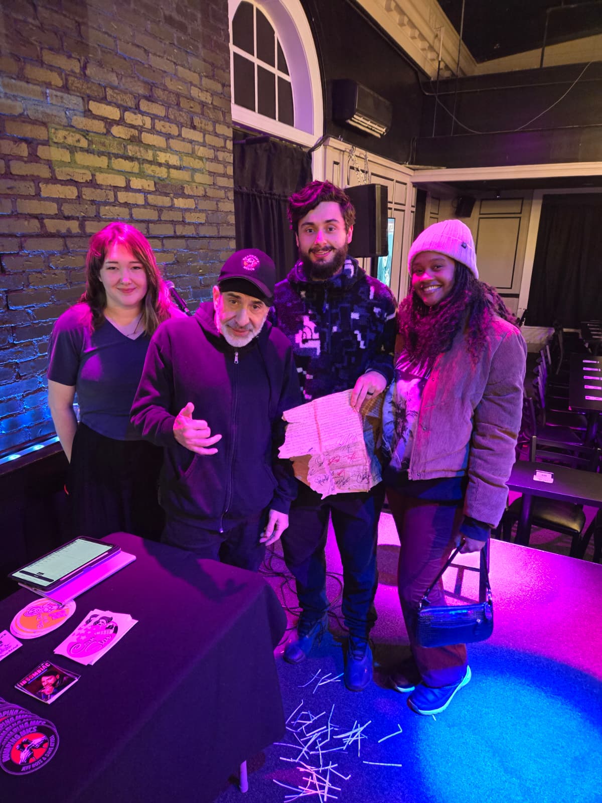 Josh Shuman outside the gym